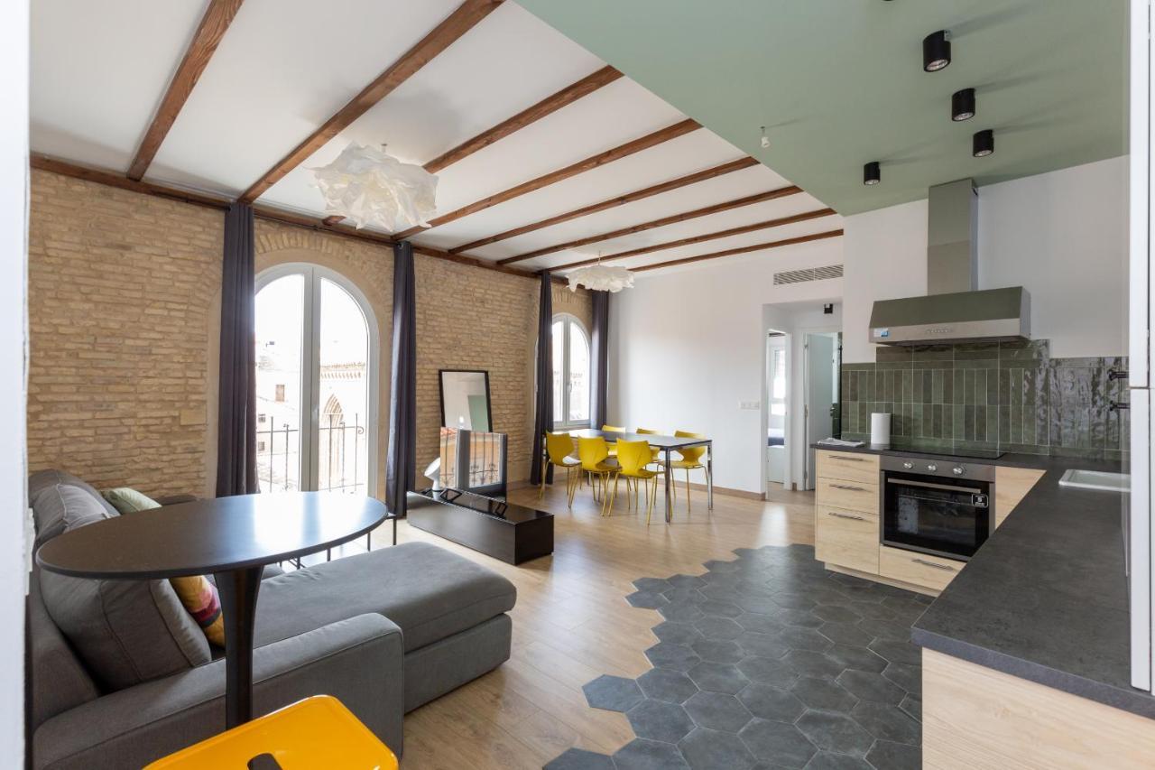 Sb2 - Apartamento Moderno 2 Dormitorios, 4º Sin Ascensor, Muy Centrico ซาราโกซา ภายนอก รูปภาพ